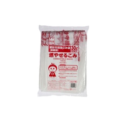 市町村ゴミ袋 浦安市指定 可燃用 30L 50P 手付 ジャパックス