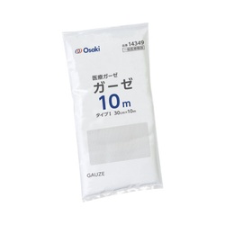 ガーゼ　１０ｍ×８０