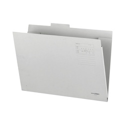 個別フォルダー　サイドカバー付き　Ａ３　灰　１０枚