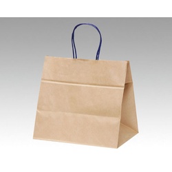 紙手提袋 ファンシーバッグ M ブラウン パックタケヤマ