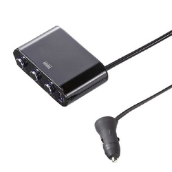 ＵＳＢ付き３連ソケット　ＣＡＲ−ＣＨＲ６０ＣＵ