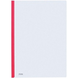 レールクリヤーホルダー　Ａ４　レール色赤×５冊