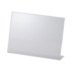 サインホルダー片面用Ｌ型　Ａ５　横　１２個入