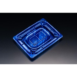 リスパック 惣菜容器 バイオカップ 優枠 15-11B ルミナスブルー 本体