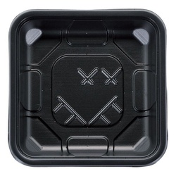 弁当容器 TSR-8 黒 本体 タカギ産業