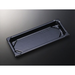 中央化学 CF 寿司容器 L 巻き 黒-BL 本体