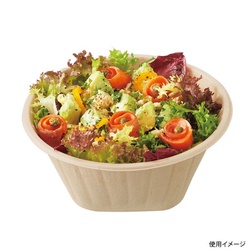 弁当容器 KBボウル165-750 ナチュラル ケーピープラテック