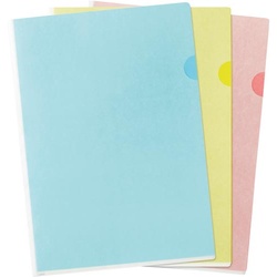 紙製クリアーホルダー３枚アソートパック×３