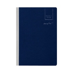 クルールフォンセノートＢ６ドット　ネイビー　１０冊