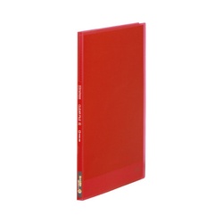 シンプリーズクリアーＦ（透明）２０Ｐ　赤　１０冊入