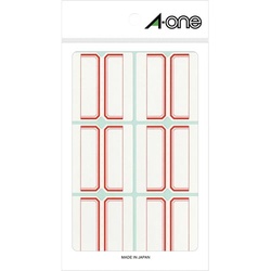 セルフインデックス　特大　赤　６面　９０片×５