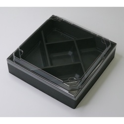 折箱 HW-60K(45) 黒焼杉黒 OPS高蓋セット アクタ