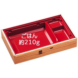 エフピコ 弁当容器 WUかん合-415-2 本体 わっぱ