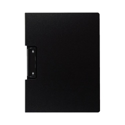 クリップファイル　Ａ４横　ブラック