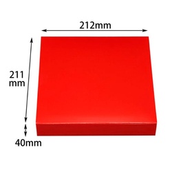 弁当容器 一体型 70-70 シャインレッド エフピコチューパ