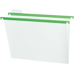 ハンギングフォルダーＰＰカラー　Ａ４　緑　１０冊