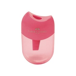ファーバーカステル　鉛筆削り（丸型ミニ）　ピンク