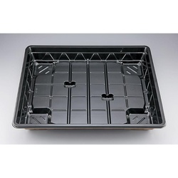 仕出し弁当容器 U-80(B) 梨地 本体 シーピー化成