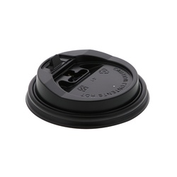 SWAN 紙コップ 断熱カップリッド 口径80mm用 ブラック 50枚/袋