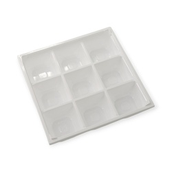 折箱 ワン折重60×60E ホワイト底 アクタ