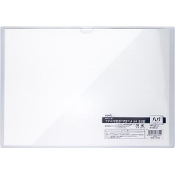 マグネット付カードケース　Ａ４ヨコ型×５