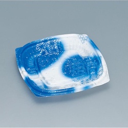 惣菜容器 プリモ11-11H あまのブルー 福助工業