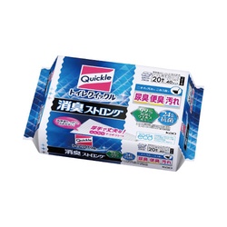 トイレクイックル消臭ストロング　詰替　２０枚入