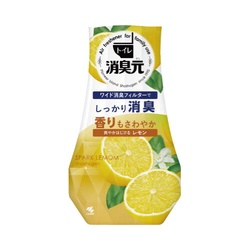 トイレの消臭元　爽やかはじけるレモン４００ｍｌ×４