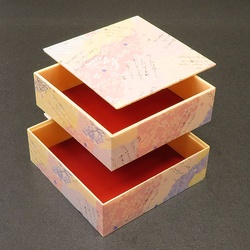 折箱 LB-K2/145 角折2段重(小) 哥仙 アライ