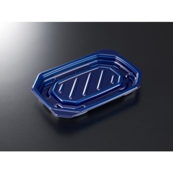 中央化学 軽食容器 TP デリグー 18-13 紺 本体