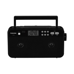 ＬＥＤライト付ホームラジオ　ブラック