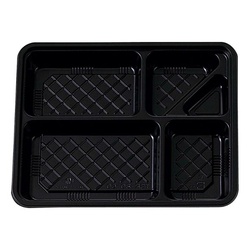 弁当容器 TSR-80-60 黒 本体 タカギ産業