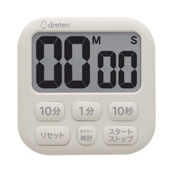 抗菌タイマー「ポポラ６」　アイボリー