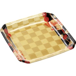 発泡トレー メガプレート24-24(30)平 扇市松金 エフピコ