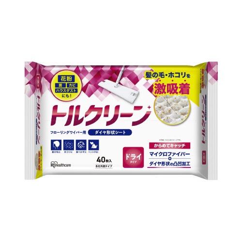 トルクリーンフローリングシートドライ４０枚ｘ１０
