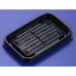 【廃番商品】リスパック 軽食容器 クリーンカップ APT280BA 黒 本体