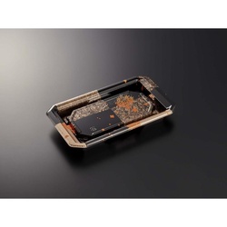 中央化学 寿司容器 HS澄板18-11 箔絵BK-BK 本体