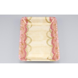 発泡トレー 新LL28-30 波瓦桃 シーピー化成