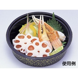 福助工業 寿司容器 富久折 D-130 錦 本体