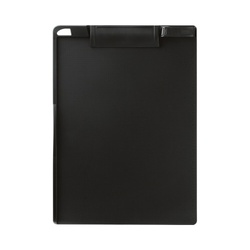 抗菌　マグネット付クリップボード　Ａ４　ブラック