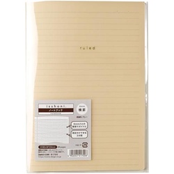 ｉｓｓｈｏｎｉ．　ノート　Ｂ６　６ｍｍ横罫