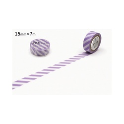 ｍｔ　１Ｐ　ストライプ・ライラック