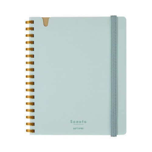 ソフトリングノート＜スーファ＞　４ｍｍ方眼罫　Ａ６