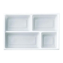 270-180-2 (白) 4ツ仕切 アヅミ産業