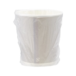 HEIKO ペーパーカップ 7オンス 個包装 グレー 50個/袋