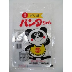 LDゴミ袋 キッチン用ポリ袋 パンダ柄 T-20 中川製袋化工