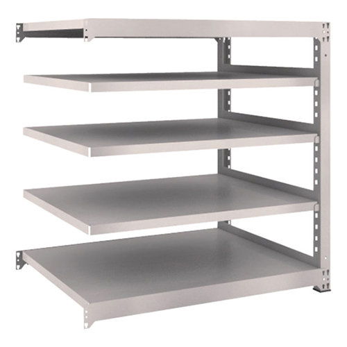 ＴＲＵＳＣＯ スチールラック Ｍ3型中量棚 1200×921×1200mm 5段 連結 ネオグレー M34495B