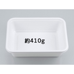 シーピー化成 どんぶり容器 BF-73 ホワイト 本体 発泡