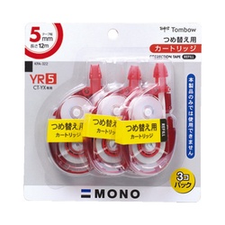 修正テープ　モノＹＸ用カートリッジ５ｍｍ　３ＰＸ５