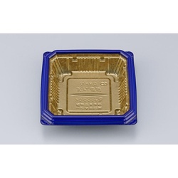 シーピー化成 どんぶり容器 CBFN御重74浅 昇箔紺 本体